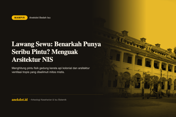 Lawang Sewu: Apakah Benar-Benar Punya Seribu Pintu?